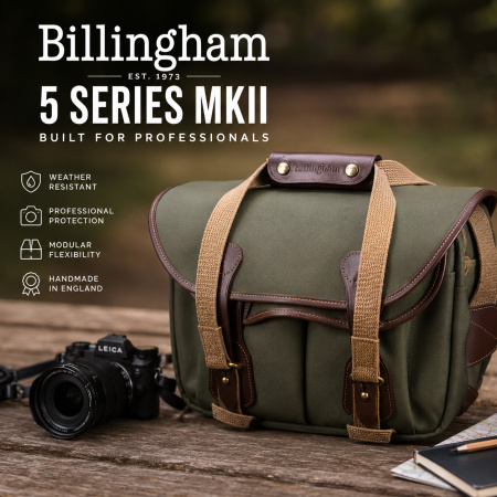 Billingham 5 Series MKII - легендарная профессиональная серия для фотографов, которым нужно больше